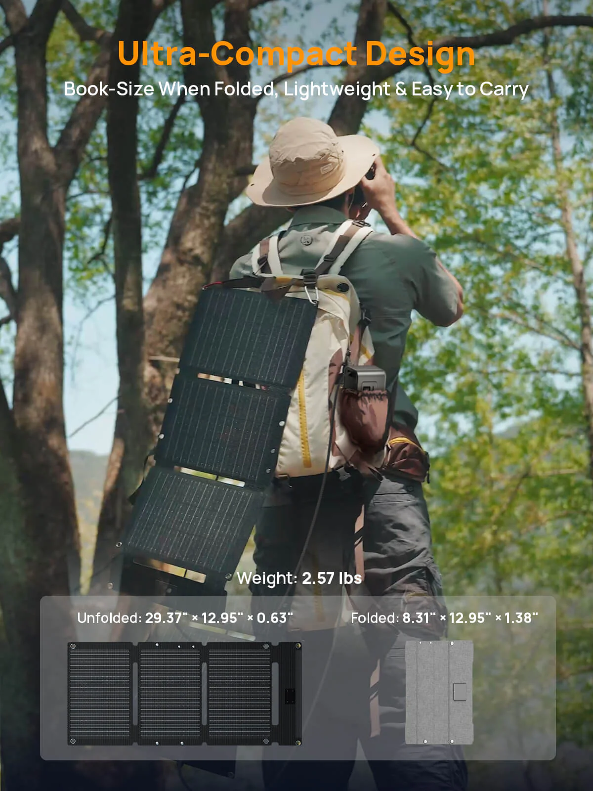 AFERIY AF-SL30 30W Portable Solar Panel - Image 3