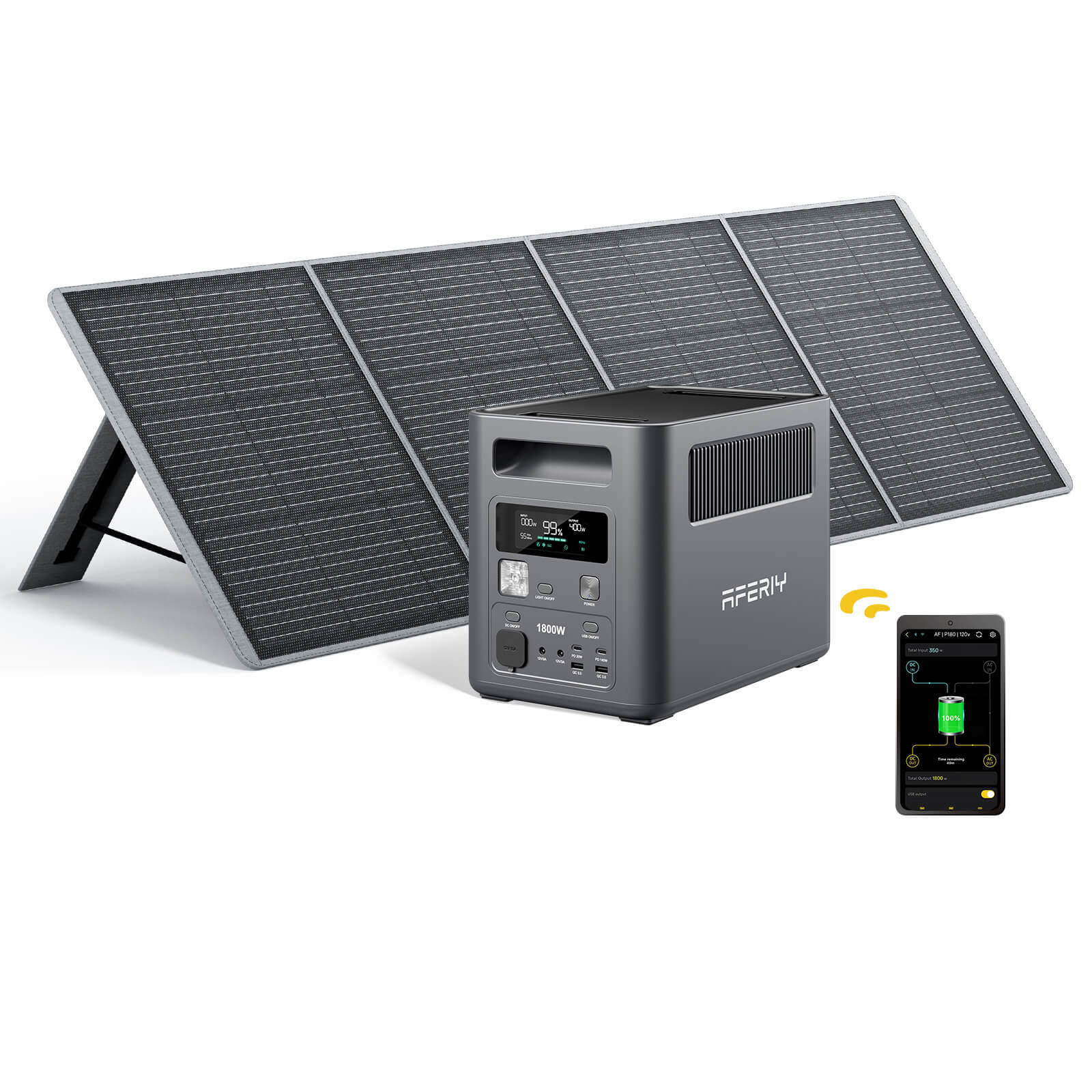 AFERIY Nomad1800 Portable Power Station 1800W 1024Wh | P180 - Image 13