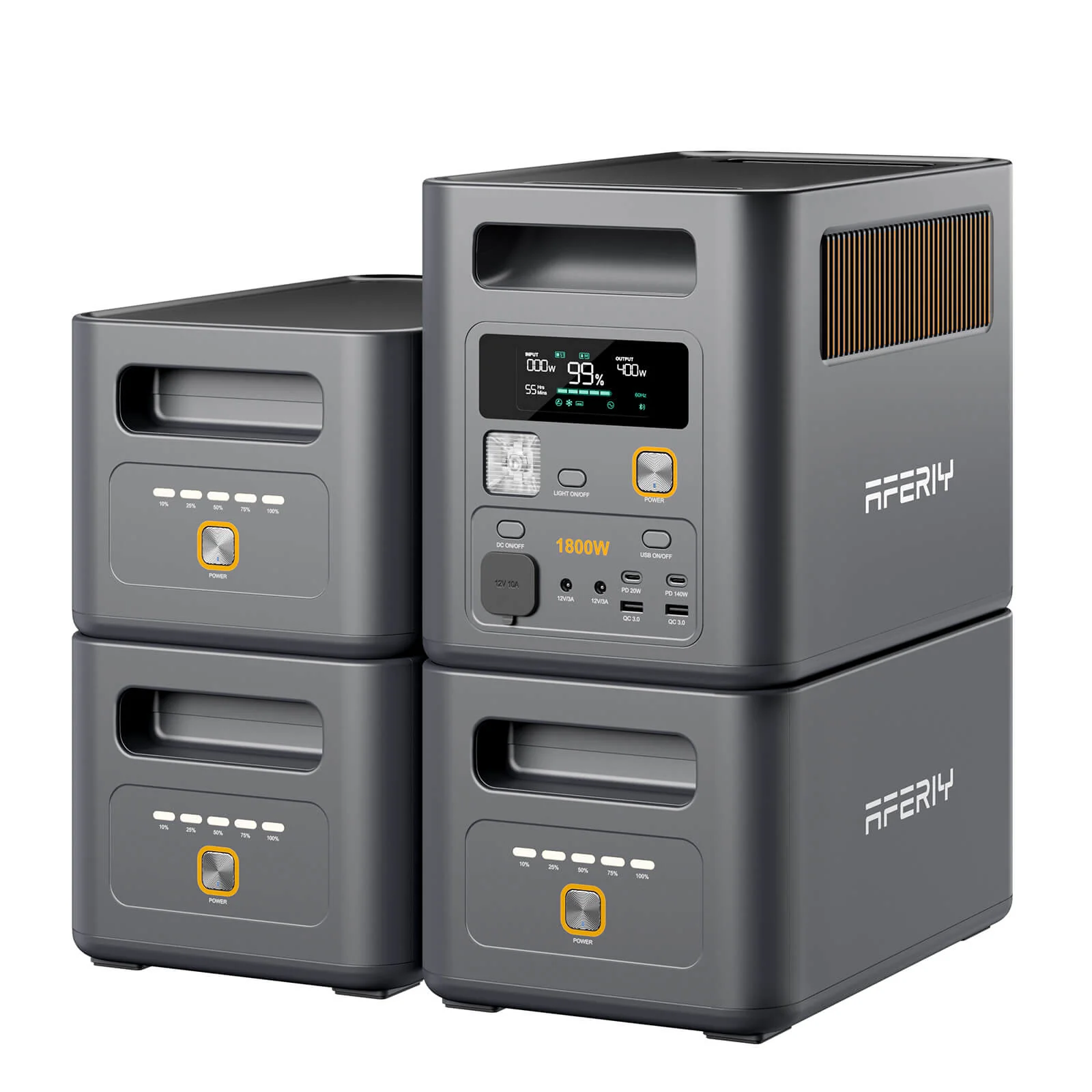 AFERIY Nomad1800 Pro Portable Power Station 1800W 1024Wh-5120Wh | P180 Pro - Image 6