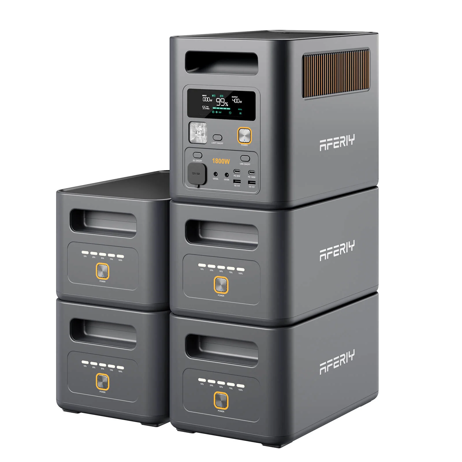 AFERIY Nomad1800 Pro Portable Power Station 1800W 1024Wh-5120Wh | P180 Pro - Image 7
