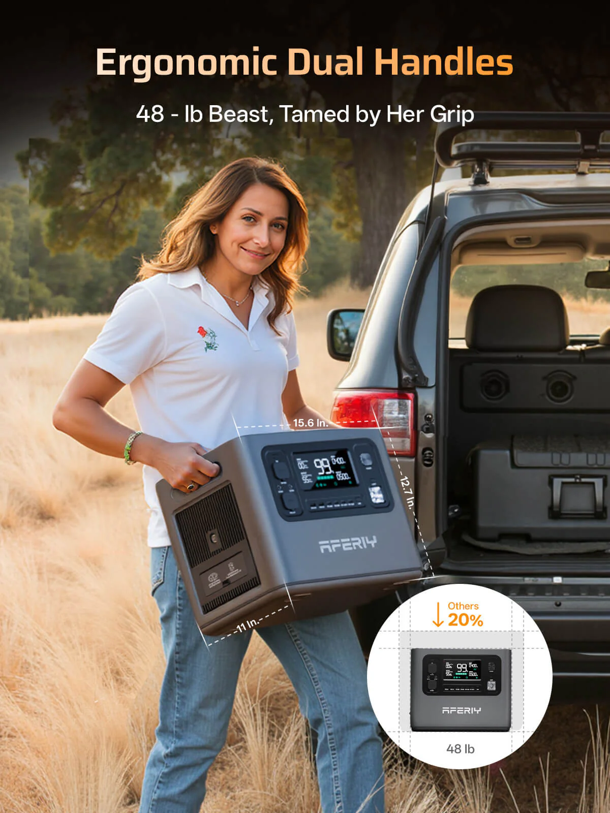 AFERIY P280 2800W Solar Generator Kit - Image 9